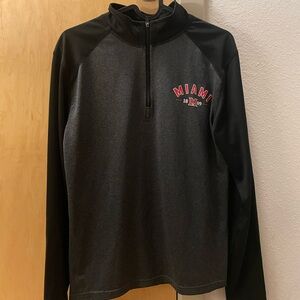 Miami (OH) Women’s Quarter Zip Pullover (size XS)